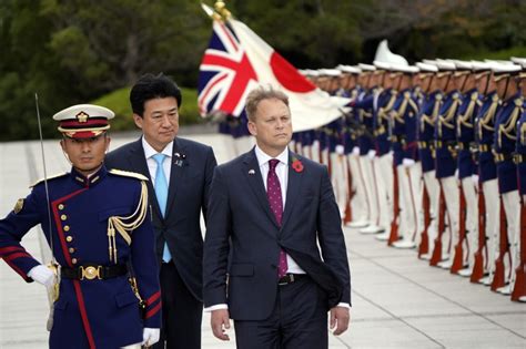 Japan and UK ministers discuss deeper security ties on the sidelines of G7 meeting